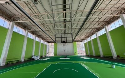 INAUGURA ESTADO RENOVADO AUDITORIO DE BÁSQUETBOL EN EL INPOJUVE