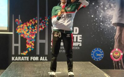 ATLETAS POTOSINAS DESTACAN EN MUNDIAL DE KARATE EN SUECIA