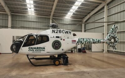 LLEGA NUEVO HELICÓPTERO PARA FORTALECER LA SEGURIDAD DE SLP: RICARDO GALLARDO
