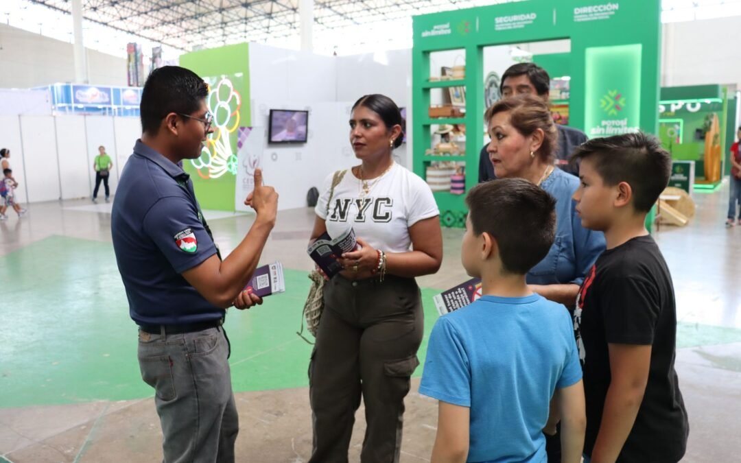 MÓDULO DE SEGURIDAD OFRECE MÚLTIPLES ACTIVIDADES EN FENAPO 2025