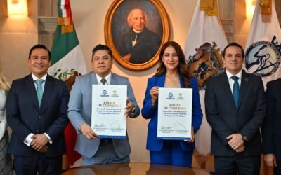 RICARDO GALLARDO Y LIBIA GARCÍA CIERRAN FILAS POR LA SEGURIDAD DEL BAJÍO