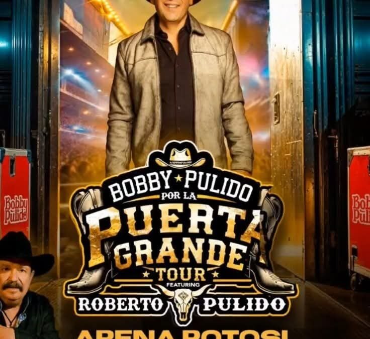 BOBBY PULIDO LLEGA A LA ARENA POTOSÍ CON SU GIRA DE DESPEDIDA «POR LA PUERTA GRANDE TOUR»