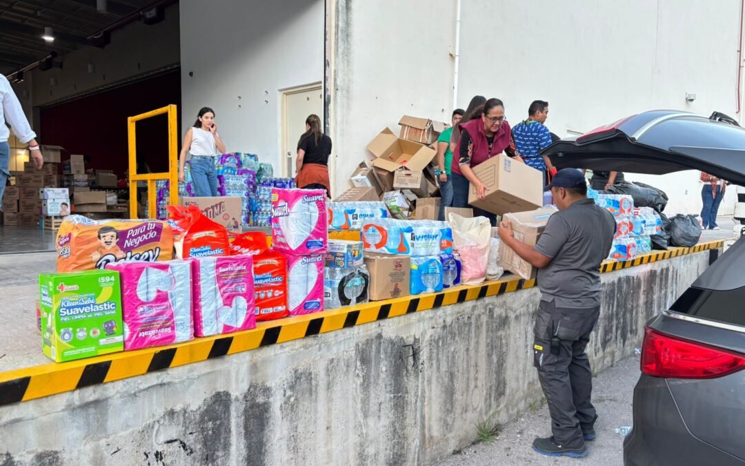 EMPRESAS POTOSINAS REFUERZAN EL APOYO A LA HUASTECA