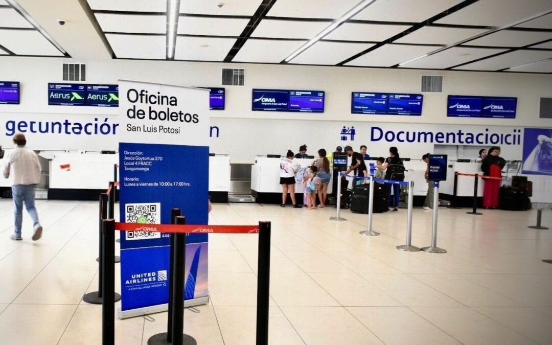 AVANZA MODERNIZACIÓN Y CONECTIVIDAD DEL AEROPUERTO INTERNACIONAL DE SAN LUIS POTOSÍ