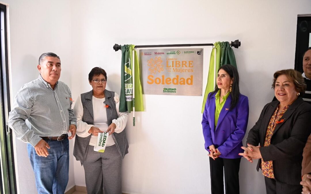 GOBIERNO ESTATAL Y SOLEDAD ARRANCAN ACTIVIDADES DEL CENTRO “LIBRE”