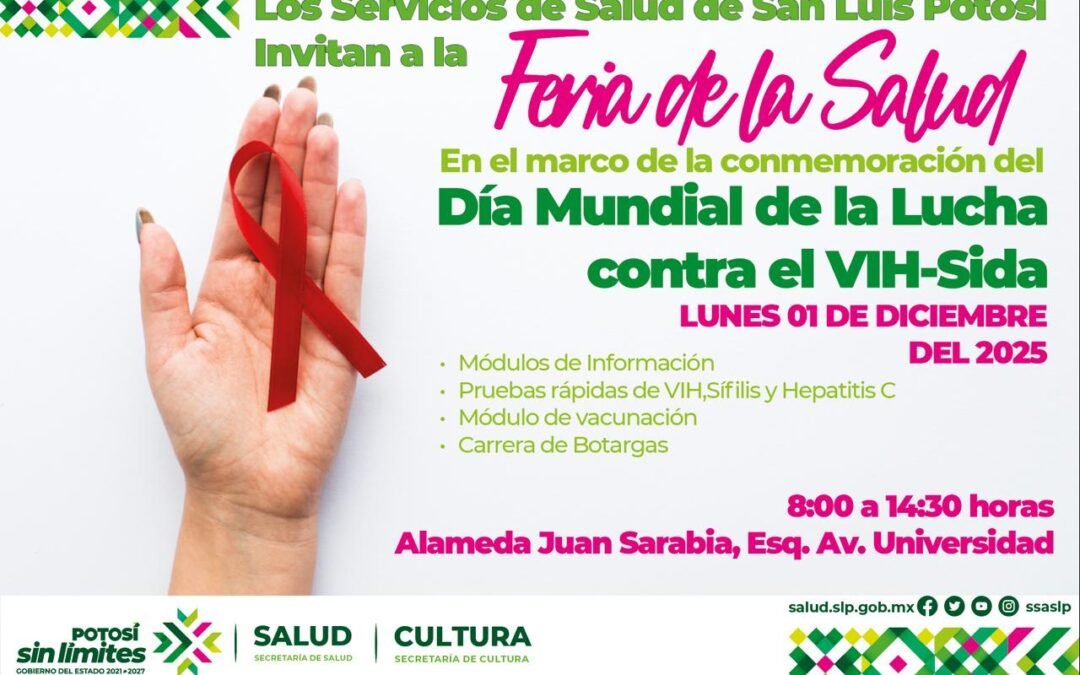 FORTALECEN PREVENCIÓN DEL VIH EN SAN LUIS POTOSÍ