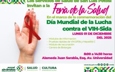 FORTALECEN PREVENCIÓN DEL VIH EN SAN LUIS POTOSÍ