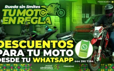 INVITAN A REGULARIZAR MOTOCICLETAS A TRAVÉS DE WHATSAPP