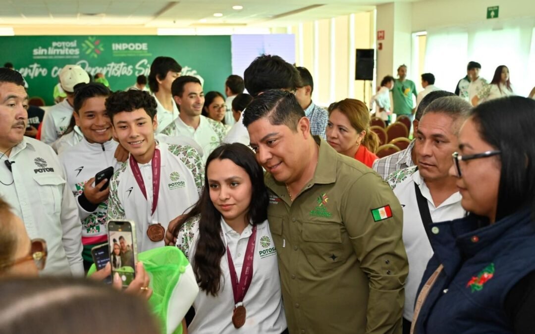 RICARDO GALLARDO CONSOLIDA APOYO E INFRAESTRUCTURA DEPORTIVA SIN LÍMITES