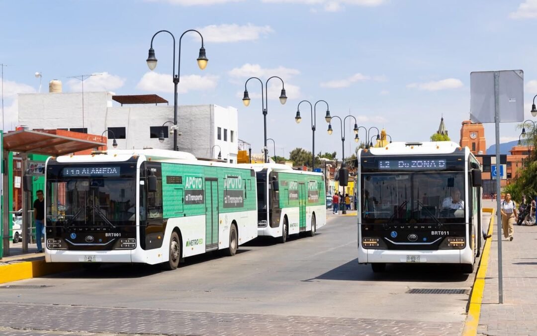SAN LUIS POTOSÍ CON MEJOR TRANSPORTE PÚBLICO DEL PAÍS