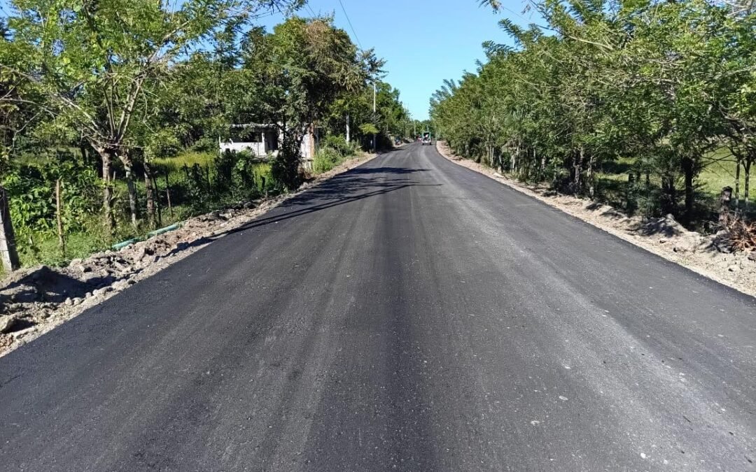 AVANCE DEL 90 POR CIENTO EN CAMINO A SAN PEDRO DE LAS ANONAS