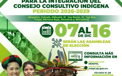GOBIERNO ESTATAL CONVOCA A ELECCIÓN DEL CONSEJO CONSULTIVO INDÍGENA
