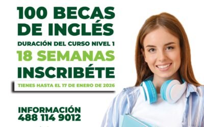 NPOJUVE LANZA 100 BECAS DE INGLÉS 2026 PARA JÓVENES POTOSINOS