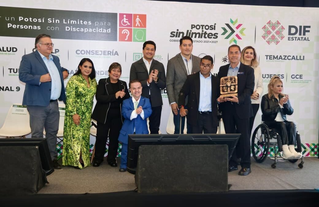 JORNADA “POR UN POTOSÍ SIN LÍMITES” IMPULSA INCLUSIÓN PARA PERSONAS CON DISCAPACIDAD