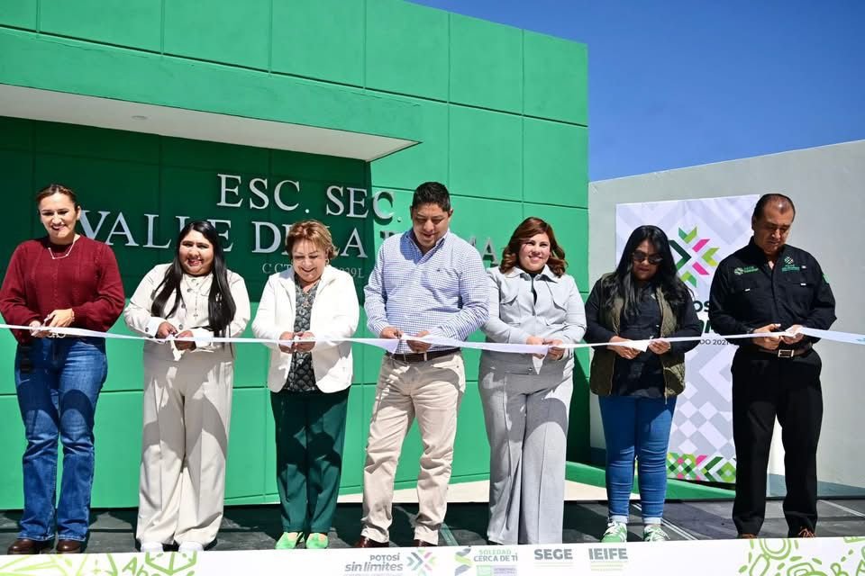 RICARDO GALLARDO FORTALECE LA EDUCACIÓN CON MÁS DE 450 OBRAS EN EL ESTADO