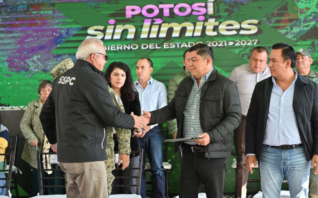 RICARDO GALLARDO PONE EN MARCHA 15 PUNTOS ESTRATÉGICOS DE SEGURIDAD EN SLP